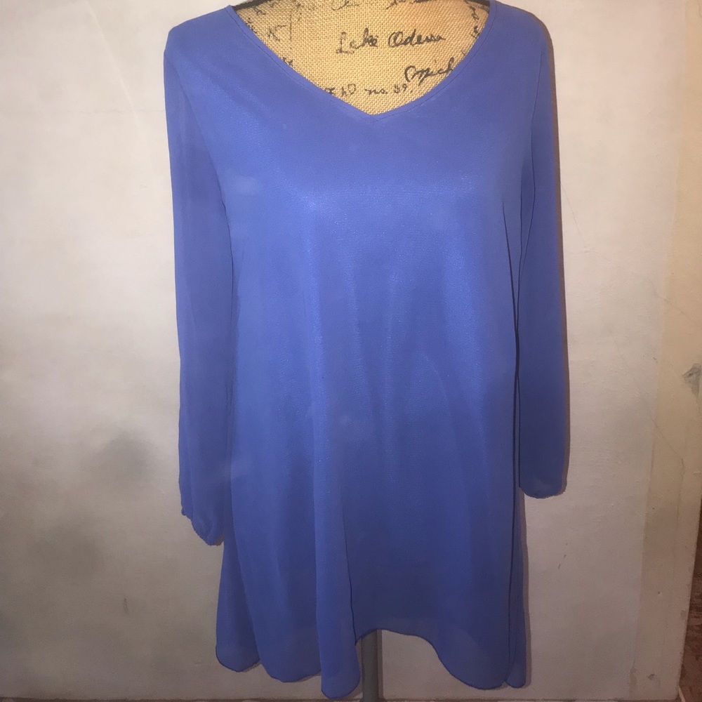 Long sleeve blouse dress